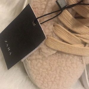 Zara Fluffy Sneakers